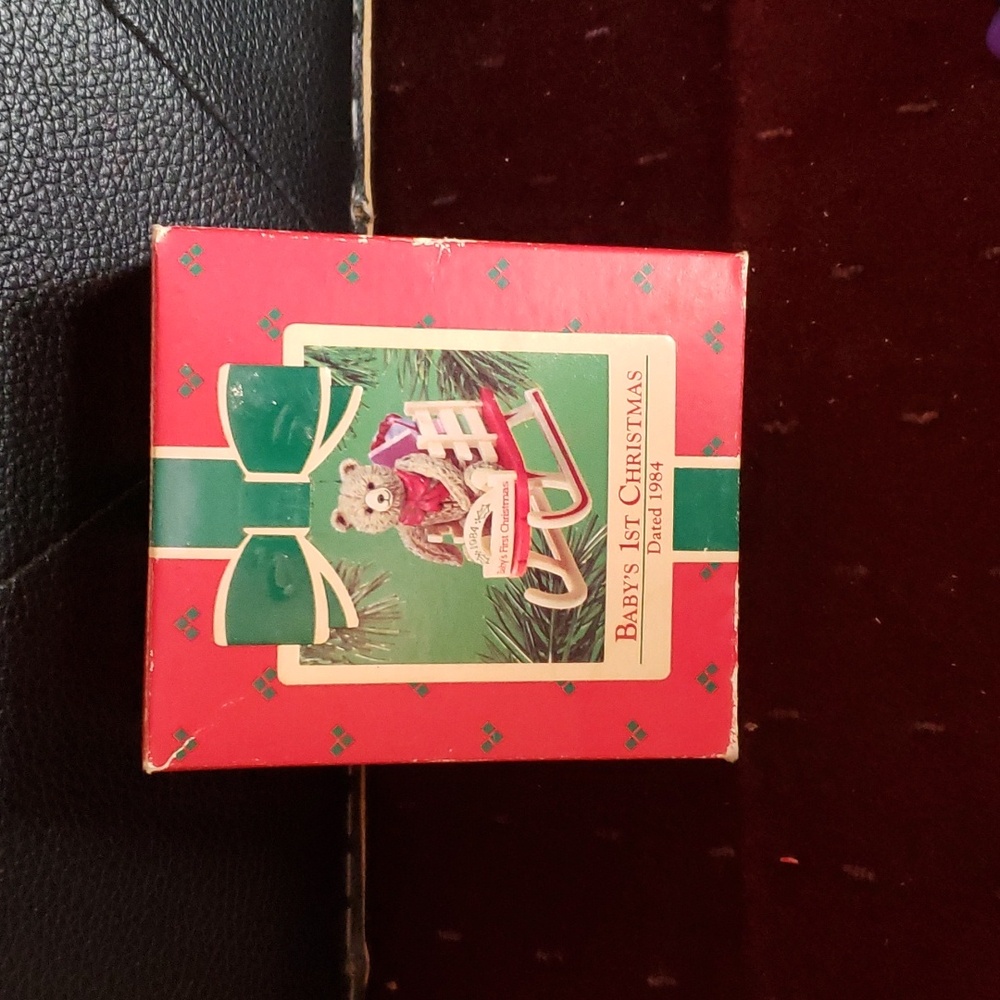 Vintage 1988 Hallmark Christmas Ornaments